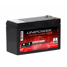 Bateria 12v 07ah - Unipower 7 Seg Selada P/ Cftv / Nobreak