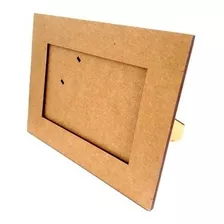 Porta Retrato Mdf Cru 10x15 - Simples - Kit Com 5 Unidades 