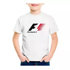 Polera De Niño Sublimada Formula 1