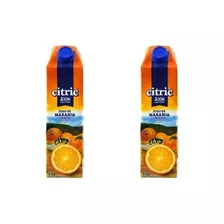 Jugo Citric Naranja 1l X2 Unidad Zetta Bebidas