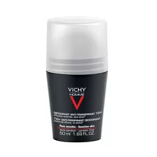 Vichy Homme Desodorante Roll-on Antitranspirante 72hrs 50ml
