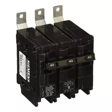 Siemens B340 40-amp Tres Polos 240-volt 10kaic Perno En Inte