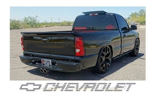 Sticker Para Tapa De Batea Compatible Con Pick Up Chevrolet Foto 6