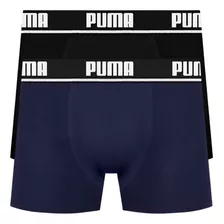 2x Cueca Boxer Puma Masculina Cotton Algodão Original 