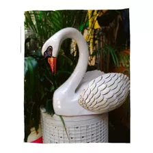 Figura Cisne Para Jardín, Hogar Decorativo Interior Exterior