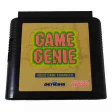 Cartucho Game Genie Sega Genesis Ver Dorada Manual Y Caja