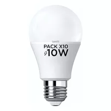 Nova Electricity Nl-a102765b Bajo Consumo Pack X10 10 W 220v
