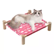 Cama Elevada De Lona Armable Para Mascotas