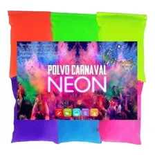 Polvos Holi Polvo Neon Para Fiesta Kit 6 Sobres De 30g |