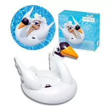 Boia Cisne Gigante Piscina Intex Bote Inflável