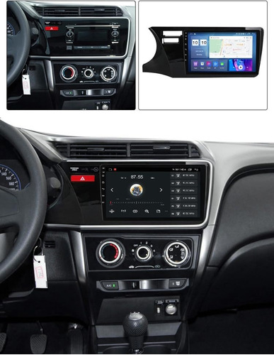 Estereo Android 13 Honda City 2014 - 2020 4gb 64gb Carplay Foto 2