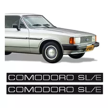 Adesivos Comorodo Sl/e Opala Caravan 88 / 89 Emblema Lateral