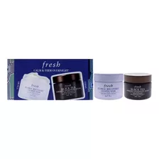 Set De Cuidado De La Piel Fresh Calm And Firm Overnight Para