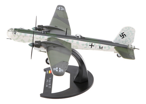 Avión Bombardero Heinkel He 177 1942 A Escala 1:144, Fundido