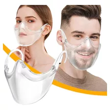 Protector De Mascarilla De Plástico Transparente Reutilizabl