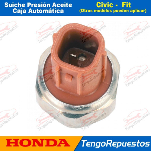 Sensor Interrup Presin Aceite Caja Automti Honda Fit Civic Foto 5