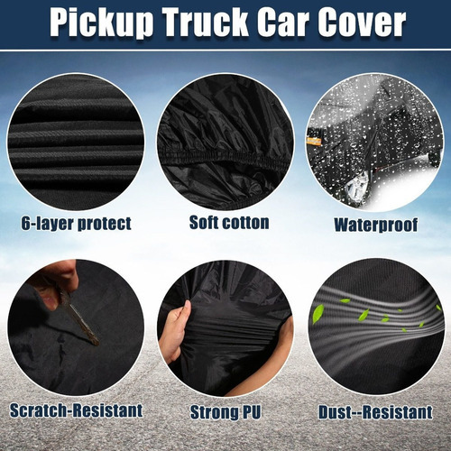 Funda Protectora Para Toyota Tacoma Crew Cab Pickup Foto 4