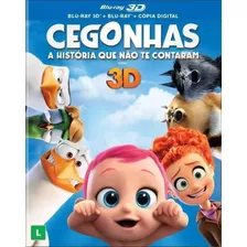 Blu-ray 3d + 2d Cegonhas Uma História Que Não Te Contaram 