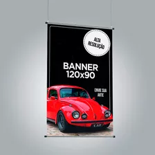 Banner Personalizado Em Lona 120x90 Alta Resolução
