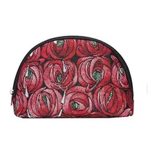 Bolsa De Cosmeticos Roja Rosa Y Lagrima De Mackintosh Por 