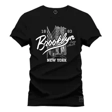 Camiseta Plus Size T-shirt Broklyn Predios