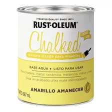 Tinta Efeito Giz Fosco Móveis Chalked Rust Oleum 857ml Cores