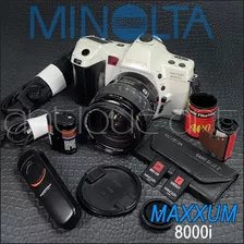 A64 Camara Minolta Maxxum 8000i Dynax Lente 28-105mm Af 