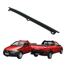 Protetor Fixador Direito Caçamba Strada 2014 2019 Original Preto Preto Preto