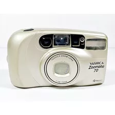 Câmera Yashica Mod. Zoomate 70 Dourado - ( Retirada Peças )