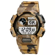 Reloj Tressa Hombre Space Camuflado Sumergible Agte Oficial