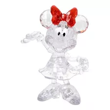 Boneca Minnie Mouse Em Acrílico Disney 100 Anos Fun