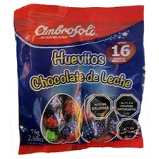 Huevito De Chocolate Ambrosoli Macizos 16u 76g