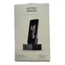 Base Cargador Dock Station Para iPhone Native Union