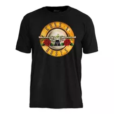 Camiseta Guns N' Roses Logo Stamp Ts 1464