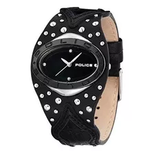 Reloj Police Dama Pl11600mst02 Negro - Analogico -mileus