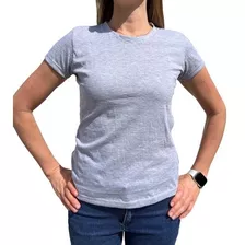 Remera De Mujer 100% Algodón. Duk 