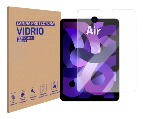 Lamina Protectora De Vidrio Templado Para iPad Air De 10,9'