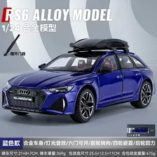 1:24 Con Luz Y Sonido Audi Rs6 Miniatura Car Luz Y So [u]