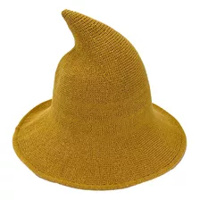 Sombrero De Bruja De Lana, Tejido, Disfraz De Bruja Para Muj