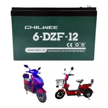 Baterias 12v 12ah Bicicletas / Motos Eléctricas ( 6-dzf-12)