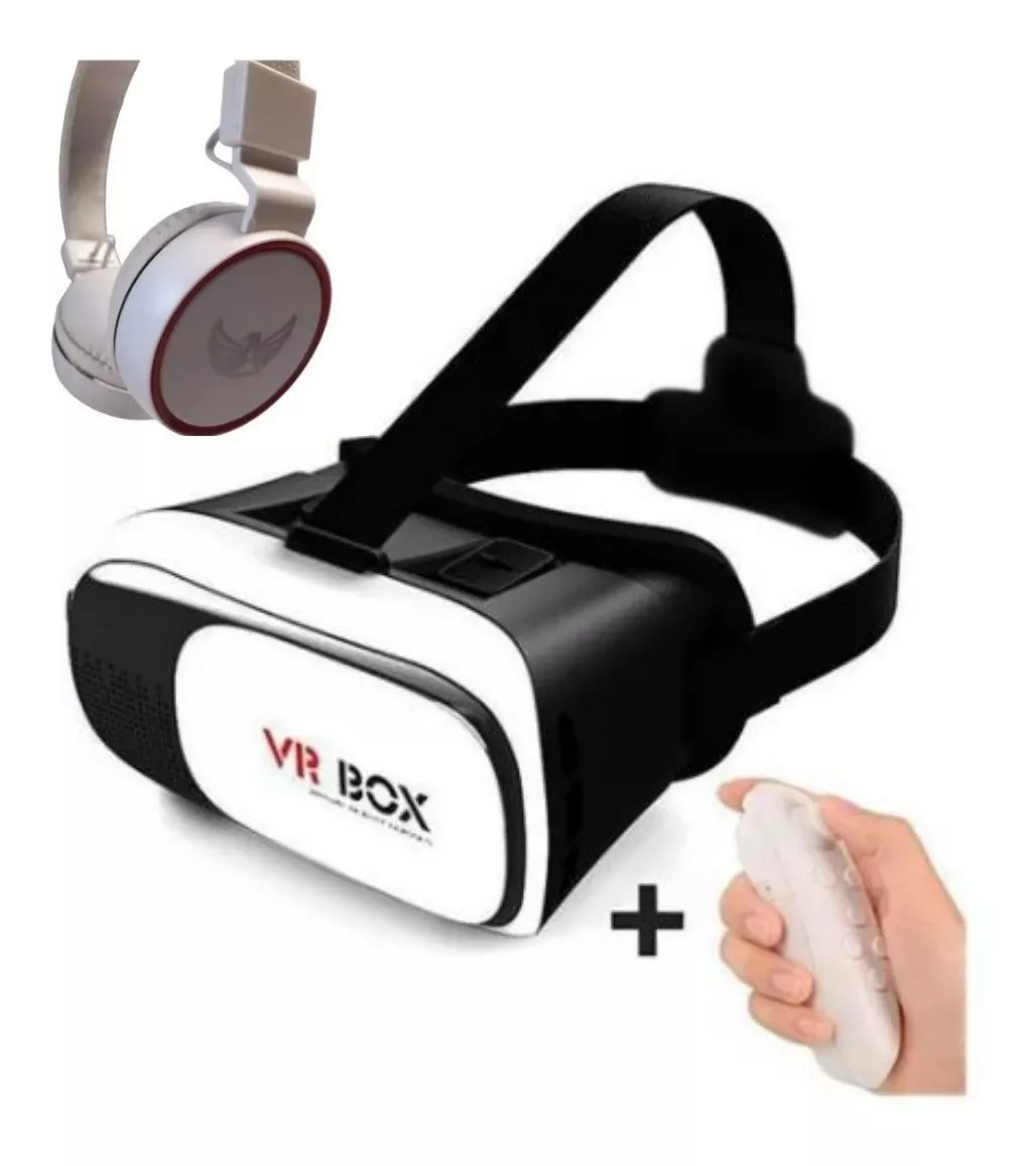  Óculos 3d Para Celular C Controle Filme Video Jogos +brinde