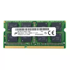 Memoria Ram Ddr3 De 8 Gb A 1600 Mhz De Micron Mt16ktf1g64hz-1g6e1