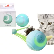 Bola Giratória Inteligente Brinquedo Pet Gato Silicone Usb C