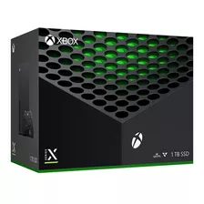 Consola Microsoft Xbox Series X 1 Tb Negro Nuevo