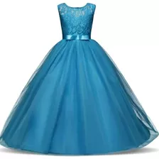 Vestido Bautizo, Fiesta, Gala Niña Y Bebe 3m-14 Años