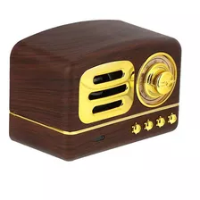 Parlante Portatil Bluetooth Recargable Usb Radio Fm Auxiliar