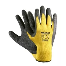 Guante Latex Multiflex Amarillo Steelpro