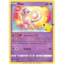 Mew Aniversario Holo Raro Pokemon Tcg+10 Cartas