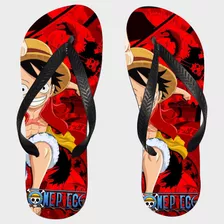 Chinelo Personalizado Artcolor One Pice Luffy Promoção