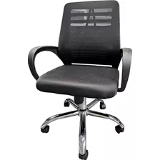 Silla De Oficina Y Escritorio Pc Giratoria Negro Mod:928 Jwk